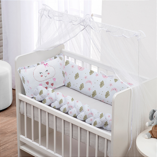 KIT DE MINE BERCO BRUBRELEL - CHUVA DE AMOR ROSA
