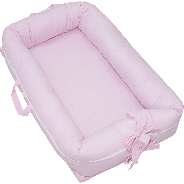 NINHO BRUBRELEL COM MOSQUITEIRO ROSA