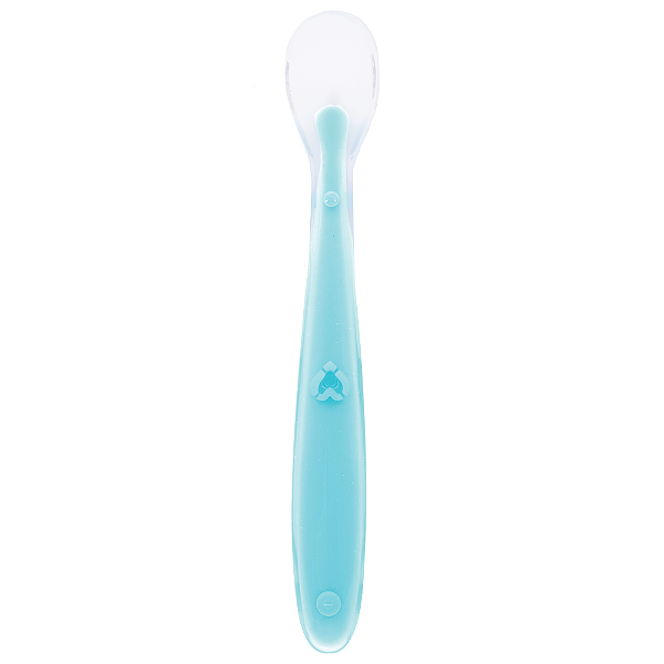 COLHER SILICONE BUBA 14681 AZUL