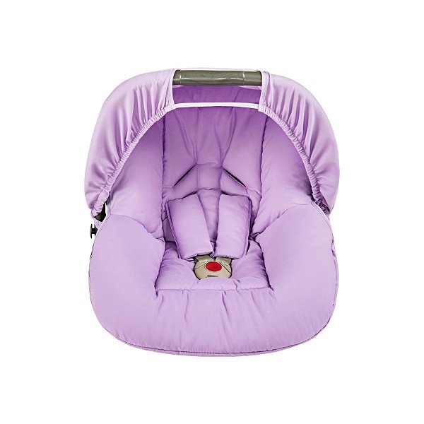 CAPA DE BEBE CONFORTO COM CAPOTA TIQUINHO LILAS