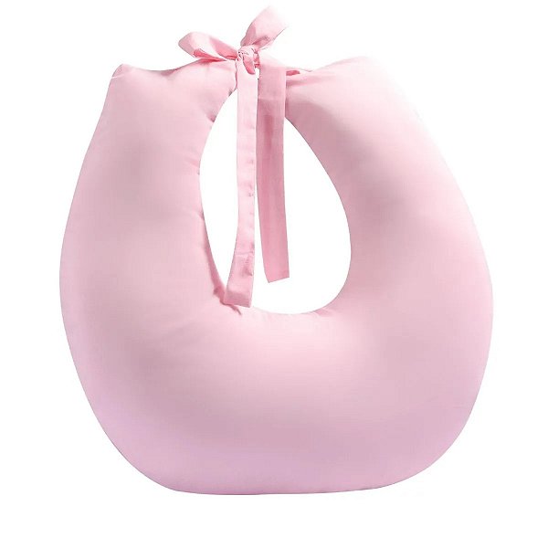 ALMOFADA DE AMAMENTACAO TIQUINHO ROSA