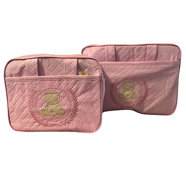KIT BOLSA DOCE COMECO C/2UNIDADES - PROMOCIONAL ROSA