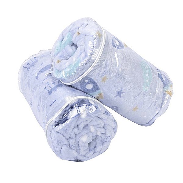 COBERTOR FLANNEL BABY NICE FOGUETE