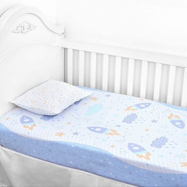 JOGO DE LENCOL BABY NICE FOGUETE