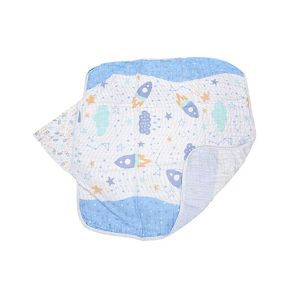 TOALHA SOFT BABY NICE FOGUETE