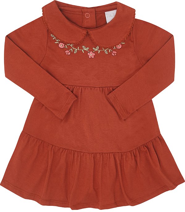 VESTIDO PULLA BULLA 50104 FERRUGEM GG