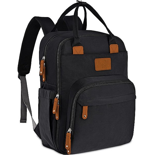 MOCHILA MULTIFUNCIONAL LACO BEBE PRETO