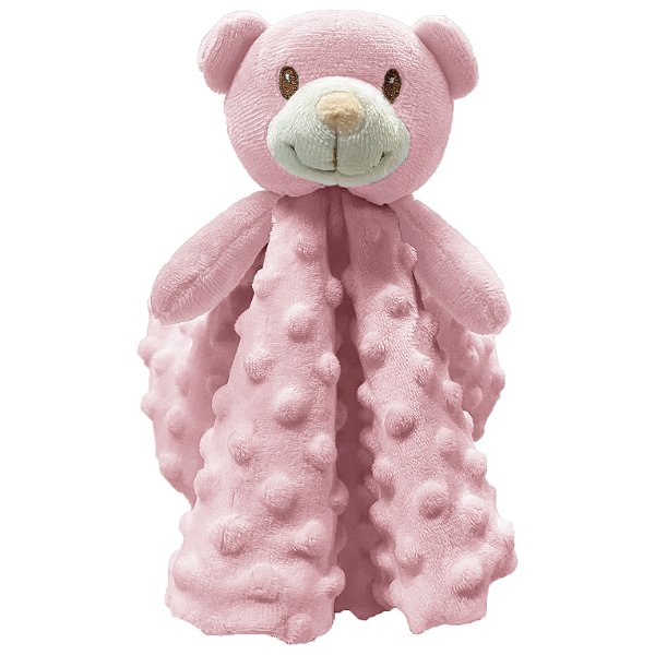 NANINHA LACO BEBE URSO ROSA