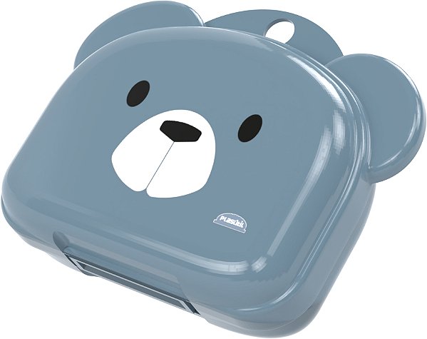 SABONETEIRA DECORA BEAR AZUL
