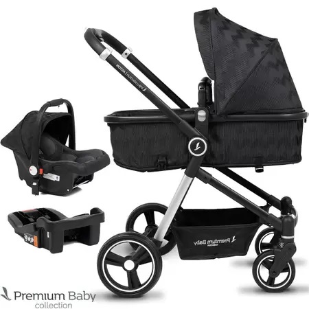 TRAVEL SYSTEM PREMIUM BABY SILVER