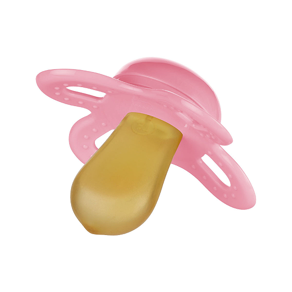 CHUPETA MAM ORIGINAL START BORRACHA NATURAL CH11112 ROSA - 0 A 2 MESES