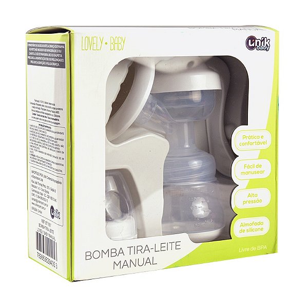 BOMBA TIRA LEITE MANUAL UNIK