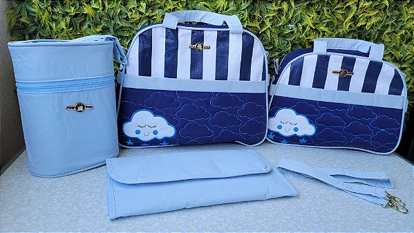 KIT BOLSA LUDY 5PCS- REF17/18 MARINHO