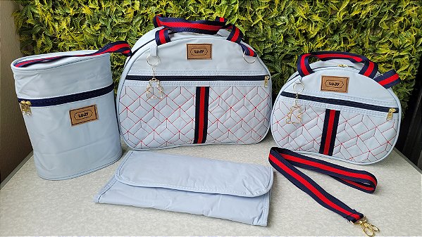 KIT BOLSA LUDY 5PCS- REF 25/26 AZUL