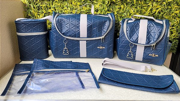 KIT BOLSA LUDY 6PCS- REF 68/69 MARINHO