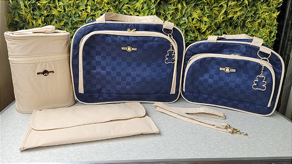 KIT BOLSA LUDY 4PCS- REF 70/71 MARINHO