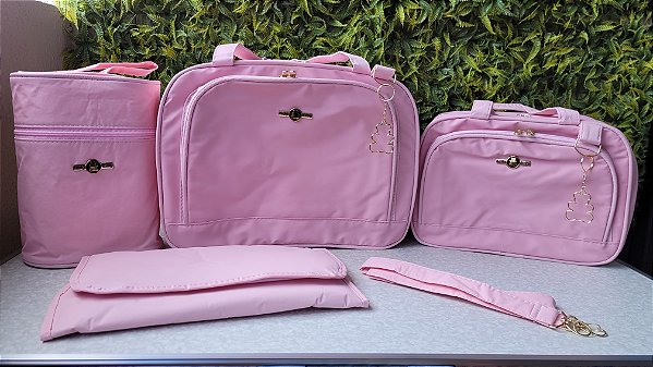 KIT BOLSA LUDY 4PCS- REF 70/71 ROSA