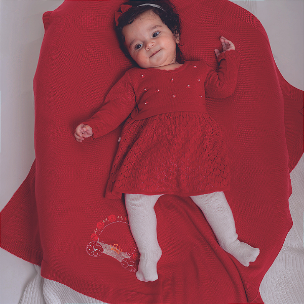 SAIDA DE MATERNIDADE FOFINHO 125003 CEREJA