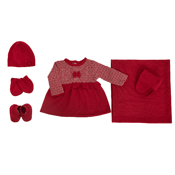 SAIDA DE MATERNIDADE TERNURA 324008 VERMELHO