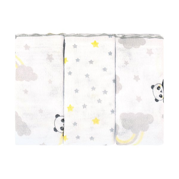 FRALDA BUBLIM PETIT PANDA CINZA