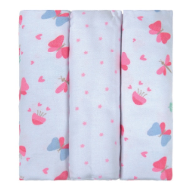 CUEIRO BUBLIM PETIT REF28027 BORBOLETAS ROSA