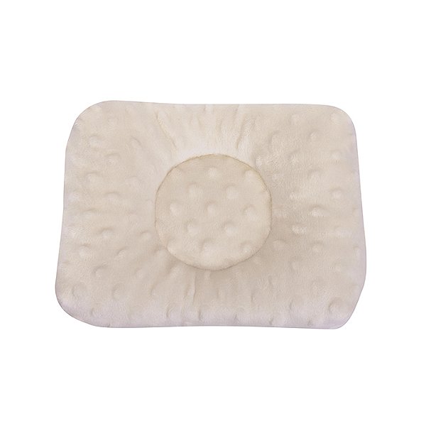 TRAVESSEIRO ANATOMICO BUBBLE CARINHAS OFF WHITE