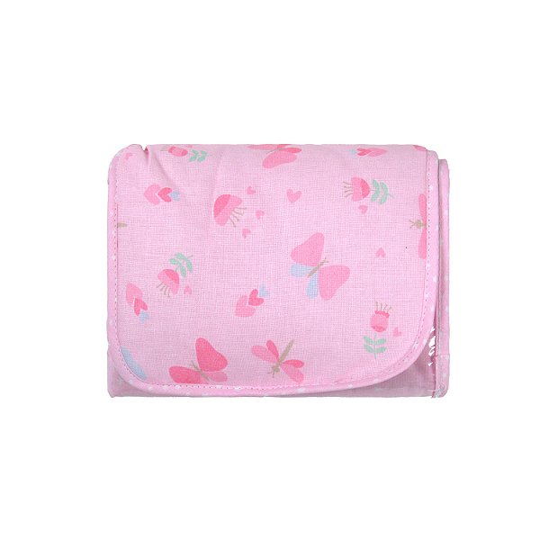 TROCADOR PORTATIL BUBLIM PETIT BORBOLETAS ROSA