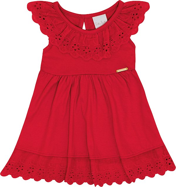 VESTIDO PULLA BULLA 50510 VERMELHO GG