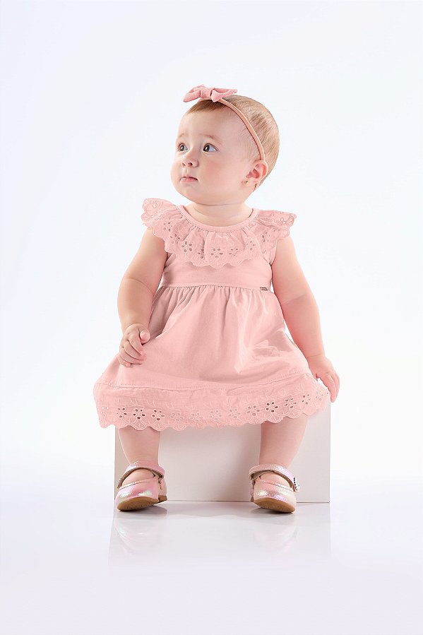 VESTIDO PULLA BULLA 50510 ROSA MEDIO