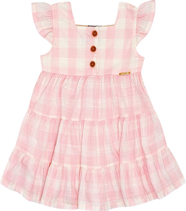 VESTIDO PULLA BULLA 50512 ROSA GRANDE