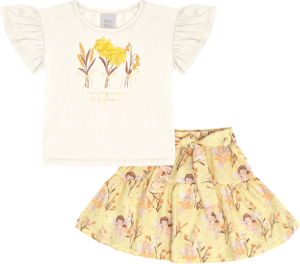 CONJUNTO PULLA BULLA 50631 OFF WHITE MEDIO
