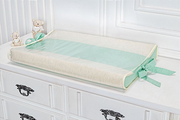 TROCADOR ANATOMICO TIQUINHO LINHO VERDE MENTA