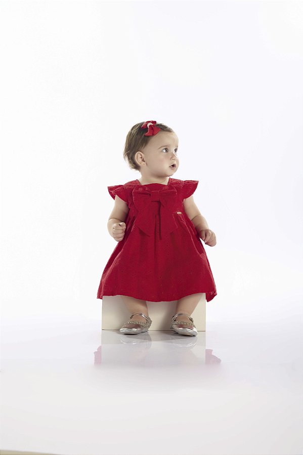 VESTIDO PULLA BULLA 52115 VERMELHO MEDIO