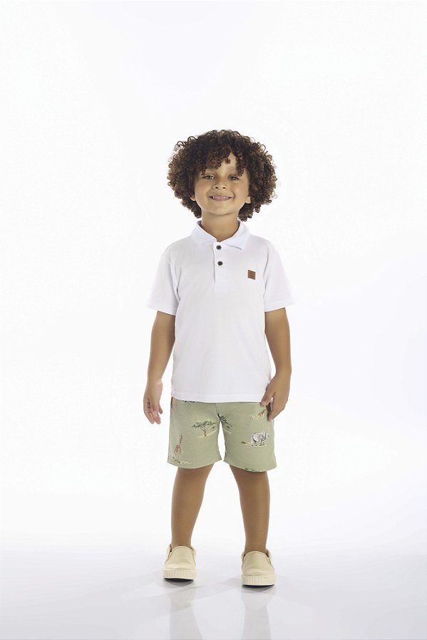 CONJUNTO PULLA BULLA 52275 BRANCO 1 ANO