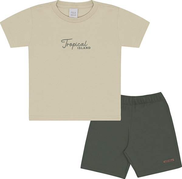 CONJUNTO PULLA BULLA 52269 CAQUI 3 ANOS