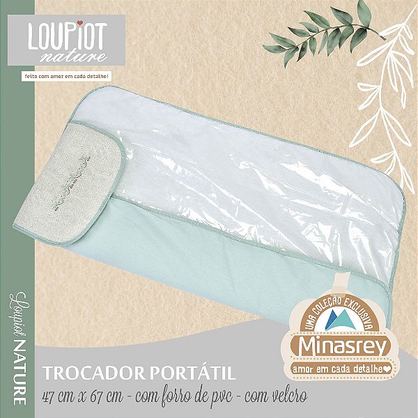 TROCADOR PORTATIL LOUPIOT NATURE VERDE