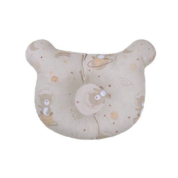 TRAVESSEIRO ANATOMICO BUBLIM PETIT -URSO BEGE