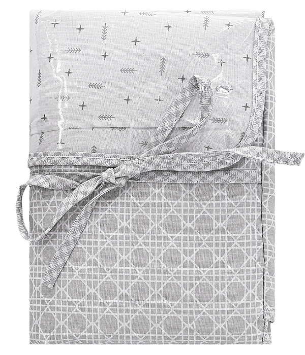 TROCADOR PORTATIL BABY JOY CLASSICOS CINZA