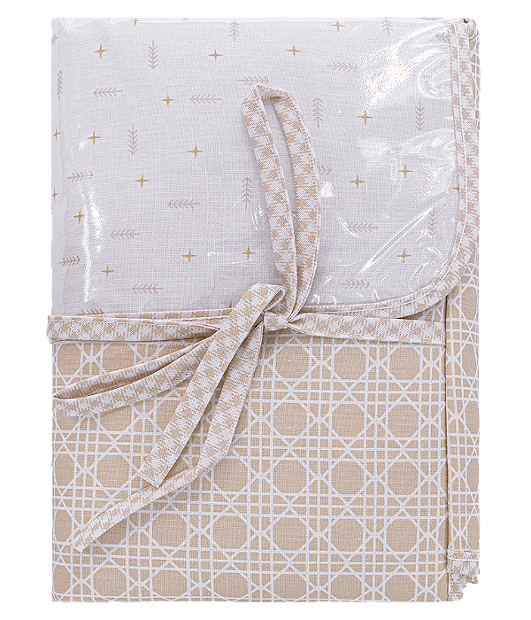 TROCADOR PORTATIL BABY JOY CLASSICOS BEGE