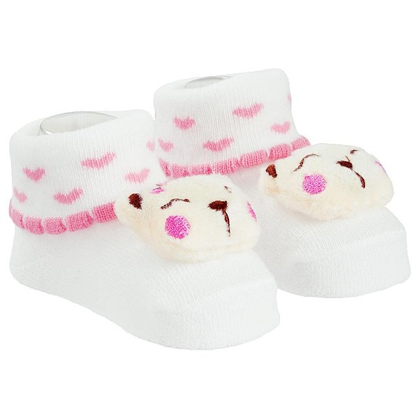 MEIA PIMPOLHO BICHINHO LED BRANCO 00 A 15