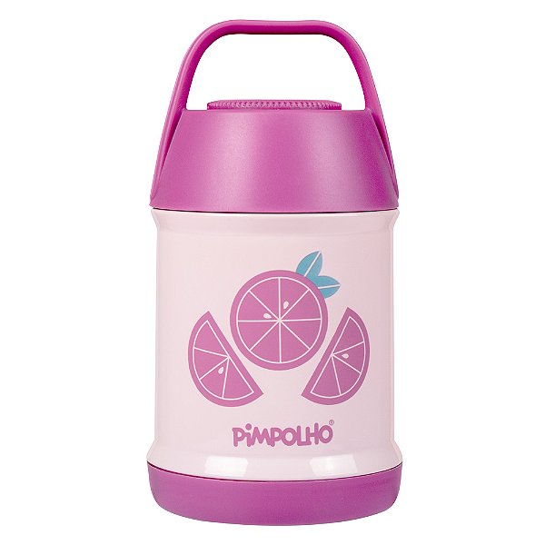 POTE TERMICO PIMPOLHO FRUTAS ROXO