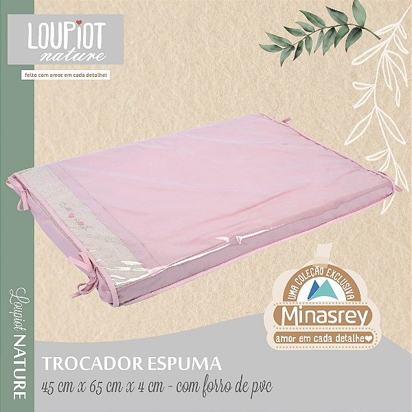 TROCADOR ANATOMICO LOUPIOT NATURE ROSE