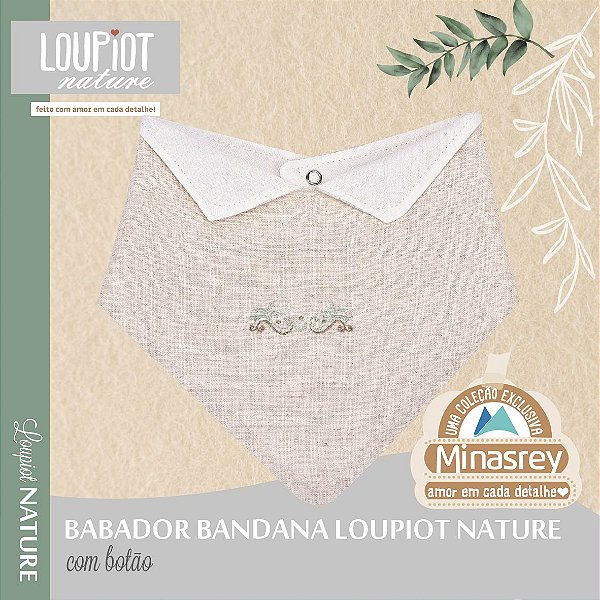 BABADOR  BANDANA LOUPIOT NATURE VERDE