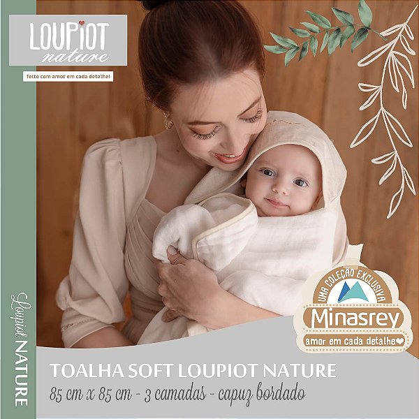 TOALHA SOFT LOUPIOT NATURE BEGE
