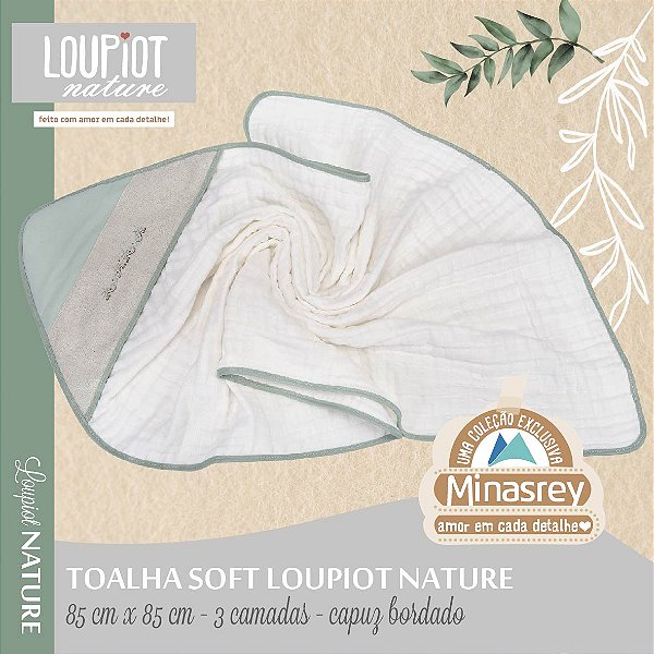 TOALHA SOFT LOUPIOT NATURE VERDE