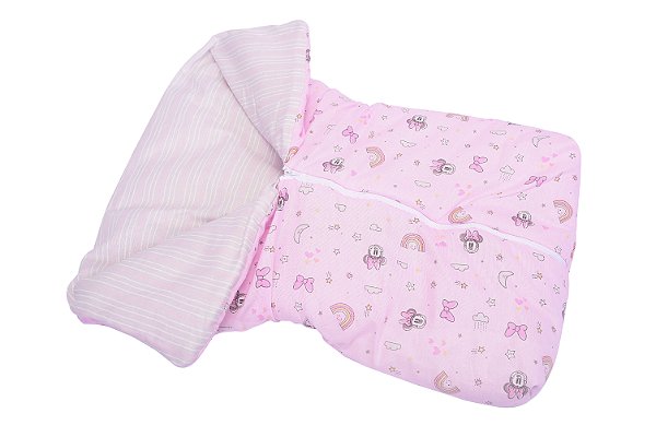 PORTA BEBE DISNEY BABY MINNIE ROSA