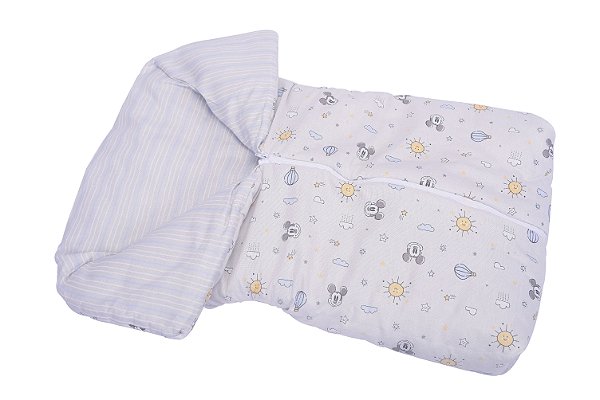 PORTA BEBE DISNEY BABY MICKEY CINZA