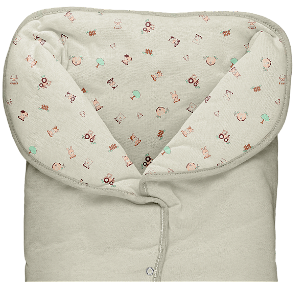 PORTA BEBE BUBLIM MALLHAS FAZENDINHA