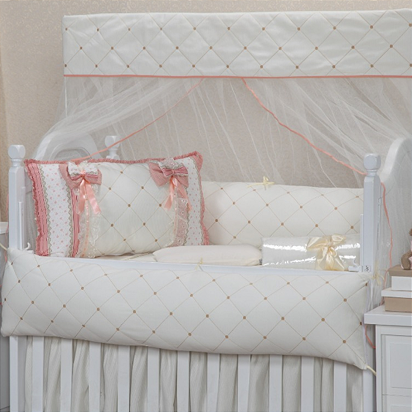 KIT DE BERCO MARIANA BABY LUXO - ESSENCE ROSE