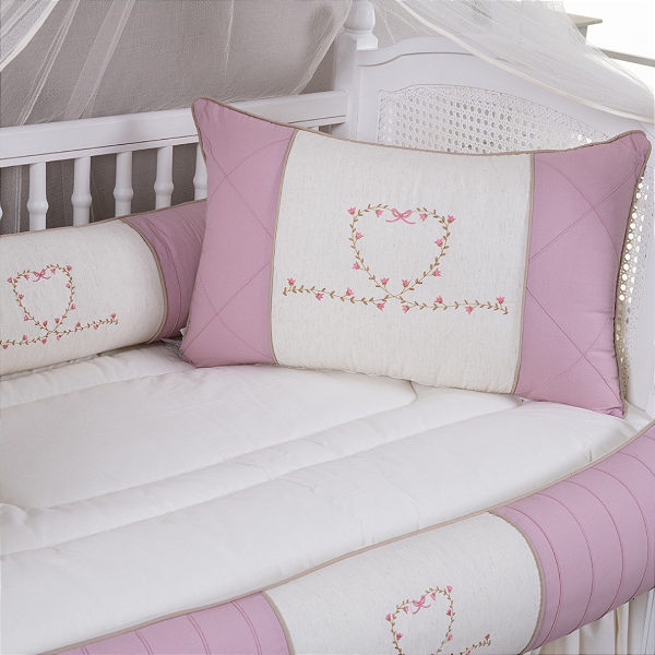 KIT DE BERCO MARIANA BABY LUXO - CECI ROSE